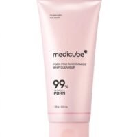Medicube PDRN Pink Niacinamide 120g - Limpiador Aclarante con PDRN 99%